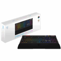 Clavier Mécanique MSI Strike Pro W Silent fr – Noir – S11-43FR209-CLA Tunisie