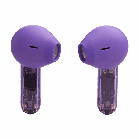 Écouteurs Sans Fil Jbl Tune Flex Ghost Edition  – Violet – 93123 Tunisie