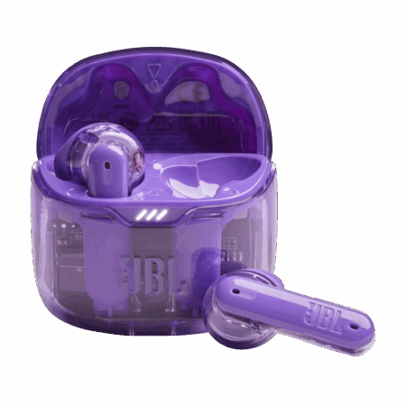 Écouteurs Sans Fil Jbl Tune Flex Ghost Edition  – Violet – 93123 Tunisie
