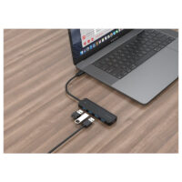 Hub Usb Type C Gembird 4 Ports USB 3.1 ( GEN 1) – Noir – UHB-CM-U3P4P-01 Tunisie