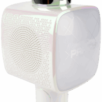 Microphone Sans Fil BIGBEN karaoké – Blanc – PARTYBTMIC2WH Tunisie