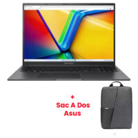 Pc Portable Gamer Asus K16 K3605VC i5 13Gén 8Go 512Go RTX 3050 Silver – K3605VC-RP488W Tunisie