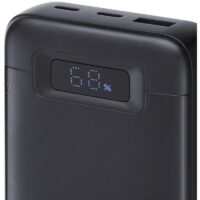 Power Bank Rivacase VA1082 65W 20000 mAh – Noir – VA1082 Tunisie