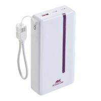 Power Bank RivaCase VA2312 20000 mAh – Blanc- VA2312 Tunisie