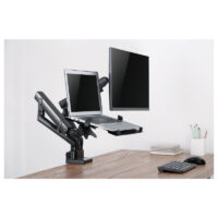 Support De Montage Gembird Reglable Avec Plateau Pc Portable – MA-DA3-02 Tunisie