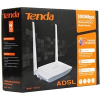 Modem-routeur Tenda D301 V4.0 N300 Wi-fi Adsl – Blanc – D301V4 Tunisie