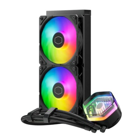 Refroidisseur Pour Processeur Cooler Master MasterLiquid 240 Atom ARGB – Noir Tunisie