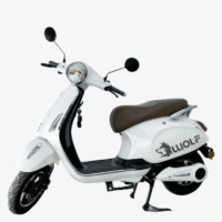 Scooter Électrique Wolf Vero 1000 Watts – Blanc Tunisie