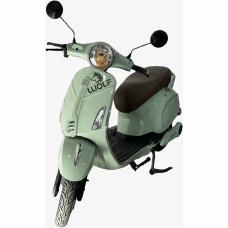 Scooter Électrique Wolf Vero 1000 Watts – Vert Tunisie
