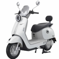 Scooter Électrique Aima Classical 1500W – Blanc Tunisie