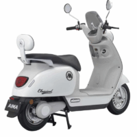 Scooter Électrique Aima Classical 1500W – Blanc Tunisie