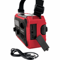 Radio solaire d’urgence Thomson Longue Durée – Rouge – RT280R Tunisie