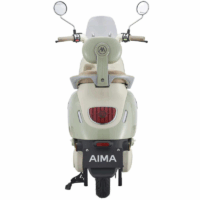 Scooter Électrique Aima Classical 1500W – Vert & Baige Tunisie