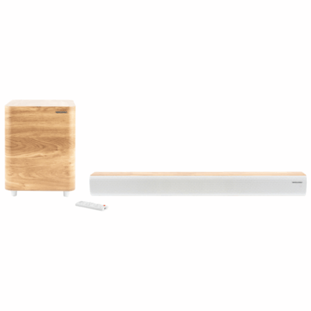 Barre de son et caisson de basses sans fil Thomson – Blanc- SB400BTWSWH Tunisie