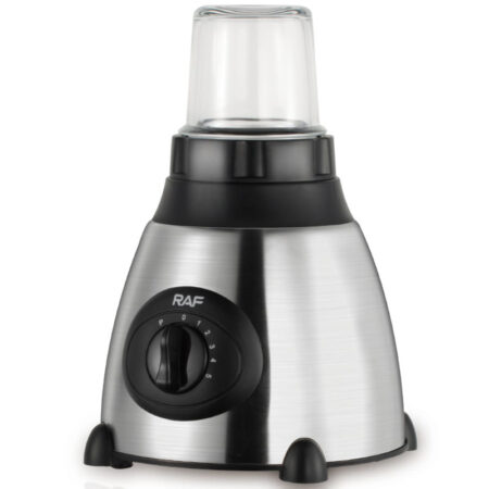 Blender RAF en Verre avec Moulin R.367 Inox & Noir Tunisie