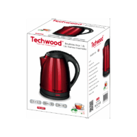 Bouilloire Sans Fil Techwood  TBI-1855 1.8 L Rouge Tunisie