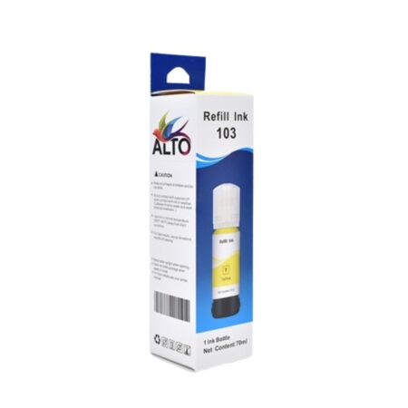 Bouteille D&rsquo;encre Adaptable Alto Epson 103 Jaune Tunisie