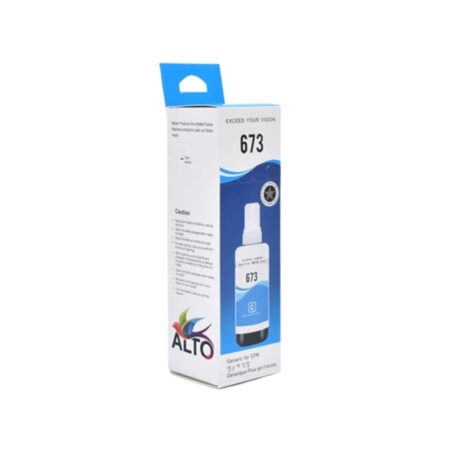 Bouteille D&rsquo;encre Adaptable Alto Epson 673 – Cyan Tunisie