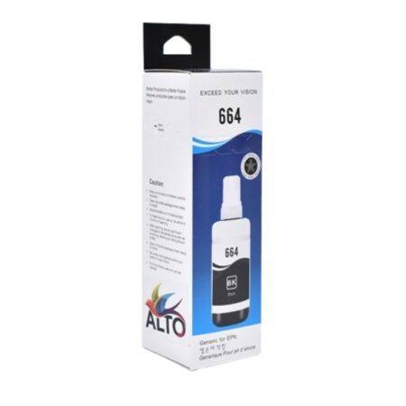 Bouteille D&rsquo;encre Adaptable Alto Epson T664 – Noir Tunisie