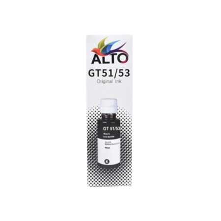 Bouteille D&rsquo;encre Adaptable Alto HP GT53 – Noir Tunisie