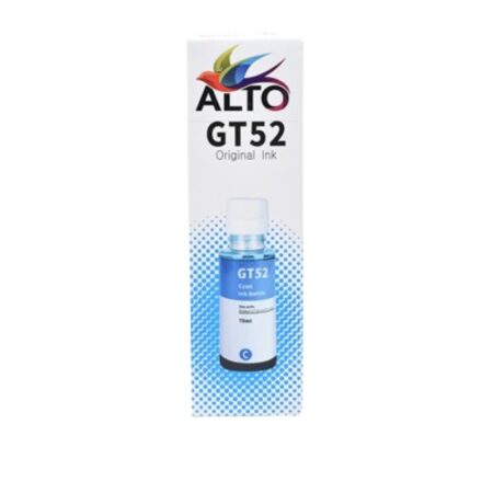 Bouteille D&rsquo;encre Adaptable Alto HP GT52 – Cyan Tunisie
