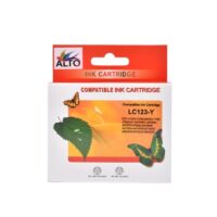 Cartouche Jet d&rsquo;Encre Adaptable Alto Brother LC123C – Cyan Tunisie