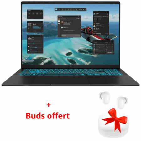 Pc Portable Gamer Asus V16 V3607VU-RP276 Intel Core 5 210H 8Go 512Go SSD RTX 4050 6G- Noir -90NB15Q1-M00W70 Tunisie