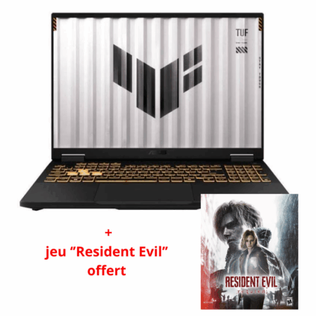 PC Portable Gamer ASUS F16 TUF608JMR-RV187W I5 14è Gén 16Go 1To RTX 5060 8G – Noir – 90NR0NB1-M00A70 Tunisie
