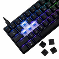 Clavier Mécanique WHITE SHARK SHINOBI 2 GK-004121 Noir – Blue Switch Tunisie