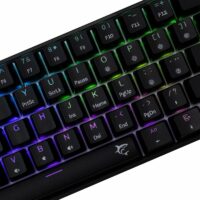 Clavier Mécanique WHITE SHARK SHINOBI 2 GK-004121 Noir – Blue Switch Tunisie