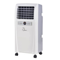 Ventilateur Sur Pied SABA Smart Piano 16&Prime; Blanc & Noir Tunisie