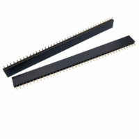 Lot de 10 Barrettes Sécables Trou Rond 40 Pins femelle 2,54 mm Tunisie