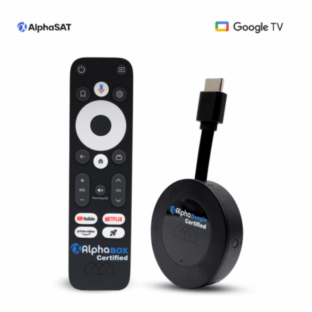 Box TV Android Alpha Certifié 2Go 32Go  – Noir  – GD2 Tunisie