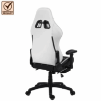 Chaise Gaming Dowinx LS-6670 Avec Fonction Massage Et Repose Pied – LS6670-Blanc Tunisie