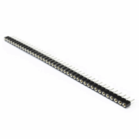 Lot de 10 Barrettes 1x40Pin Femelles 2.54mm pour Arduino Tunisie