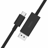 Câble Belkin USB-C vers DisplayPort 1.4 2M – Noir – AVC014bt2MBK Tunisie
