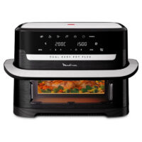 Friteuse Sans Huile Moulinex Dual Easy Fry Flex EZ9228F0 9 L Noir Tunisie