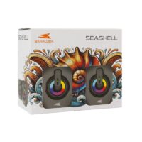 Haut Parleur Filaire BARACUDA Seashell Noir – BGSP-011 Tunisie