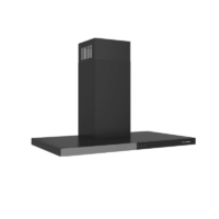 Hotte Décorative Premium LEA.90B 90 cm Verre Noir Tunisie