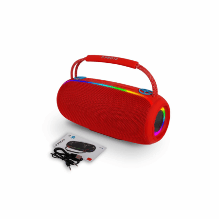Haut-Parleur Portable Bluetooth 20W – Rouge – PRO13 Tunisie