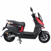 Scooter Électrique Aima A7 Plus Maverick 2000W – Rouge & Noir Tunisie