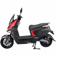 Scooter Électrique Aima A7 Plus Maverick 2000W – Rouge & Noir Tunisie
