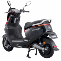 Scooter Électrique Aima A7 Plus Maverick 2000W – Rouge & Noir Tunisie