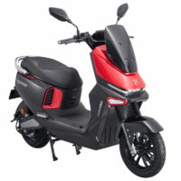 Scooter Électrique Aima A7 Plus Maverick 2000W – Rouge & Noir Tunisie