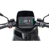Scooter Électrique Aima A7 Plus Maverick 2000W – Rouge & Noir Tunisie