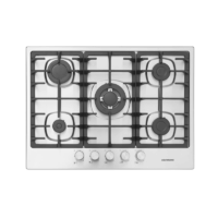 Plaque De Cuisson à Gaz Silverline 5 Feux 90 cm CS5363B01.FFD Verre Noir Tunisie