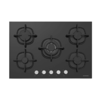Plaque De Cuisson à Gaz Silverline 5 Feux 90 cm CS5363W01.FFD Verre Blanc Tunisie