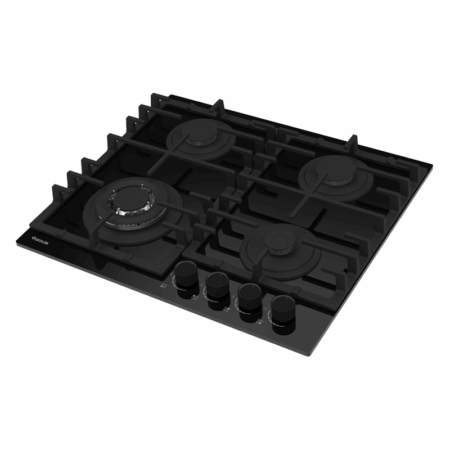 Plaque de Cuisson Focus F.405B 4 Feux 60 cm Noir Tunisie