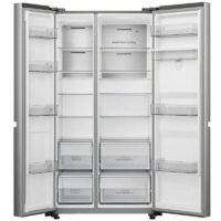 Réfrigérateur Side By Side Hisense RS5P668NMC 637 L NoFrost Inverter Inox Tunisie
