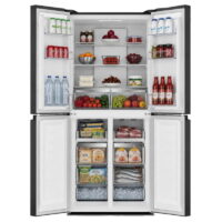 Réfrigérateur Telefunken No Frost 4 Portes 462 L Inverter Dark Inox Tunisie